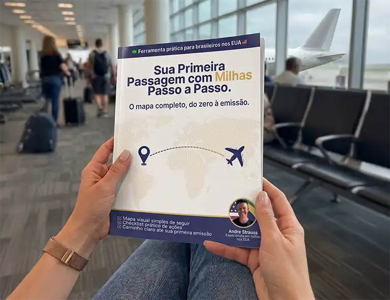 Mapa da sua Primeira Passagem com Milhas na América
